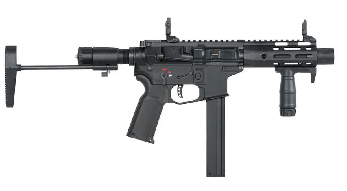 Cyma CM.106 PDW SMG Upgraded-Version Platinium Black 0,5 Joule